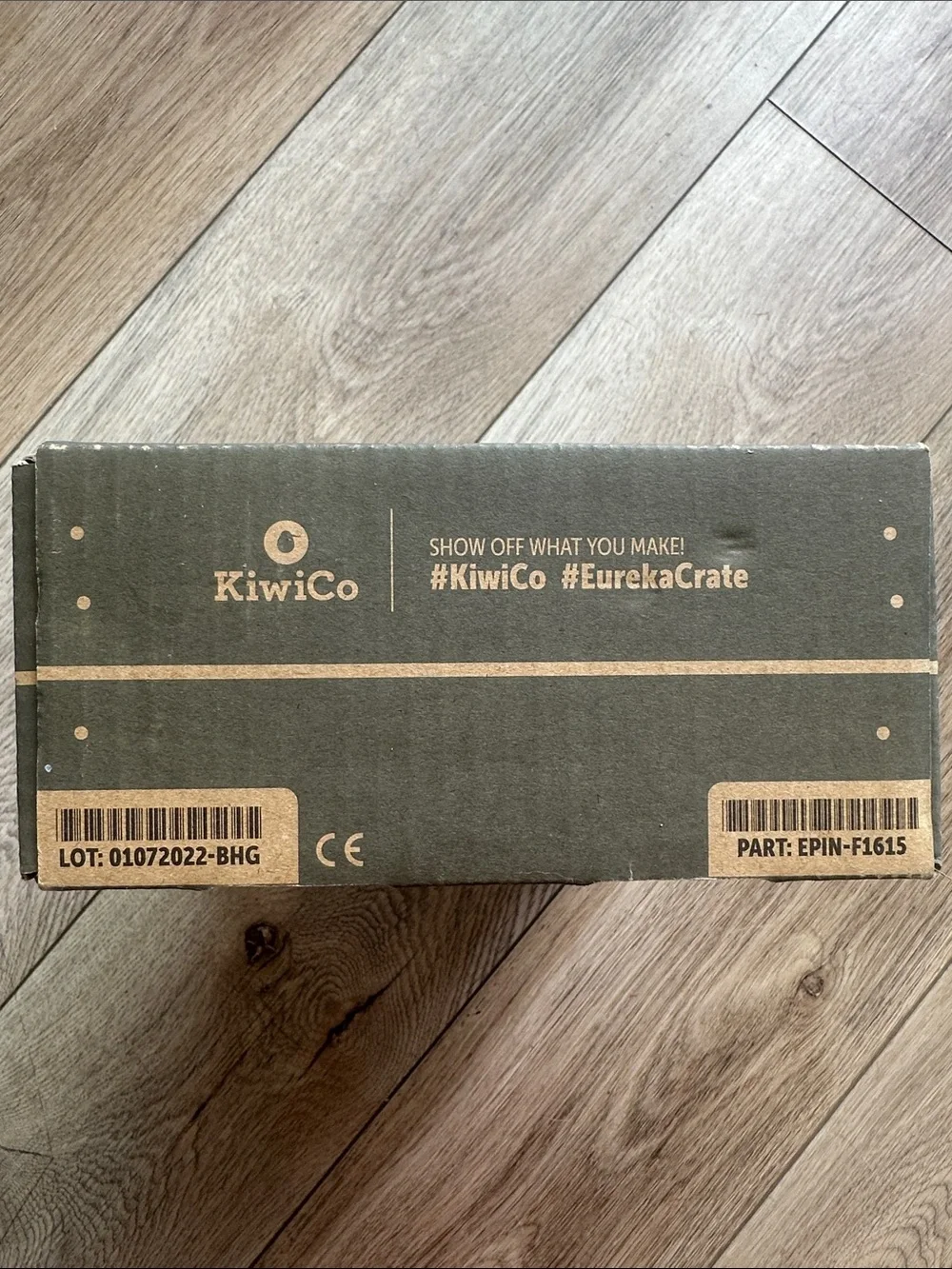 KiwiCo Eureka Crate Build Your Own Pinball Machine - Brown